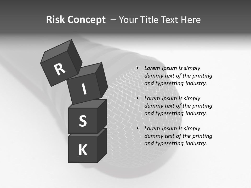 Over White Hold Wire PowerPoint Template