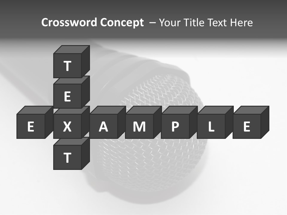 Over White Hold Wire PowerPoint Template