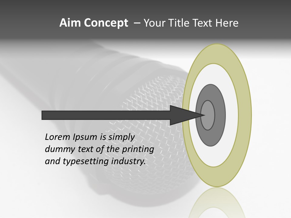 Over White Hold Wire PowerPoint Template