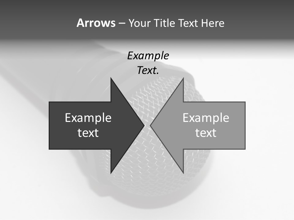 Over White Hold Wire PowerPoint Template