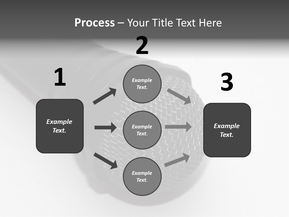 Over White Hold Wire PowerPoint Template