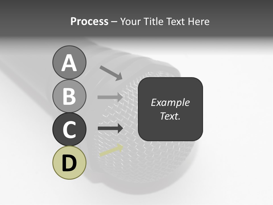 Over White Hold Wire PowerPoint Template