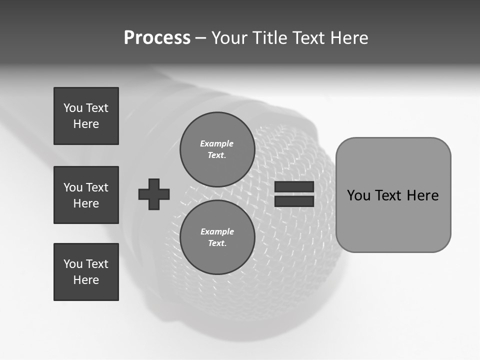Over White Hold Wire PowerPoint Template