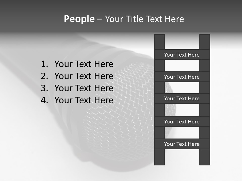 Over White Hold Wire PowerPoint Template