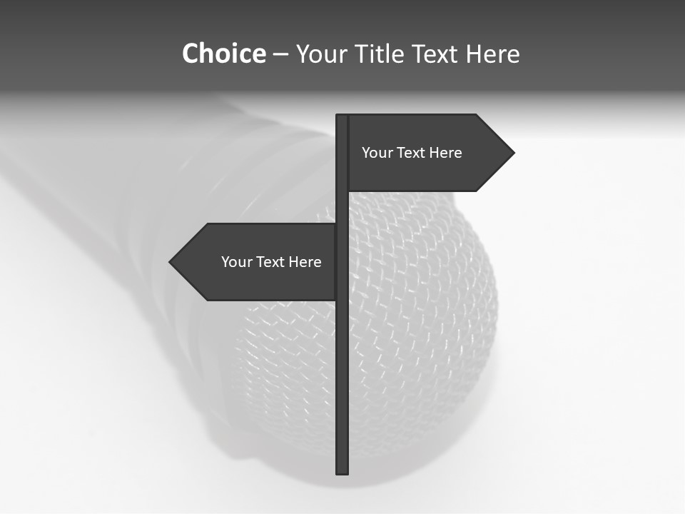 Over White Hold Wire PowerPoint Template