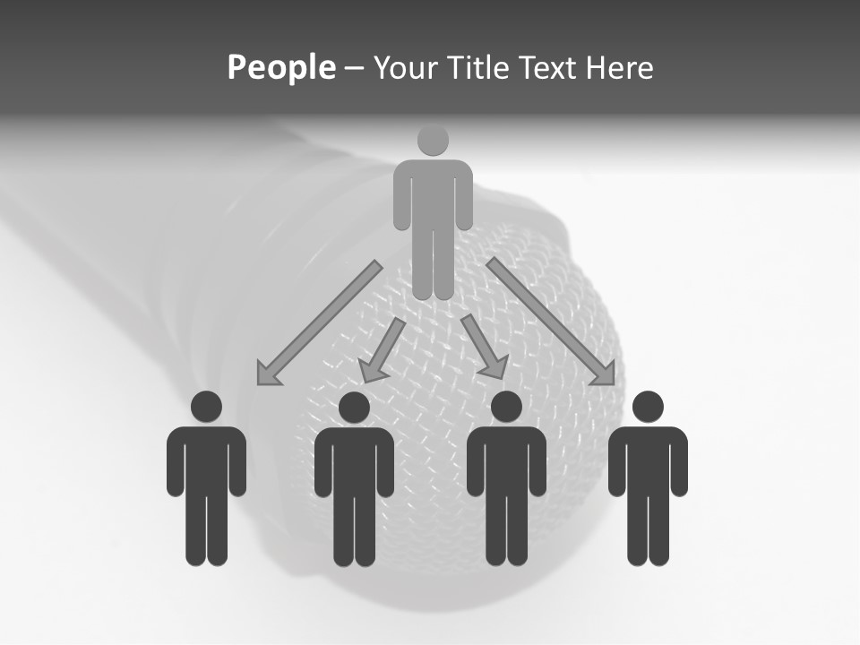 Over White Hold Wire PowerPoint Template