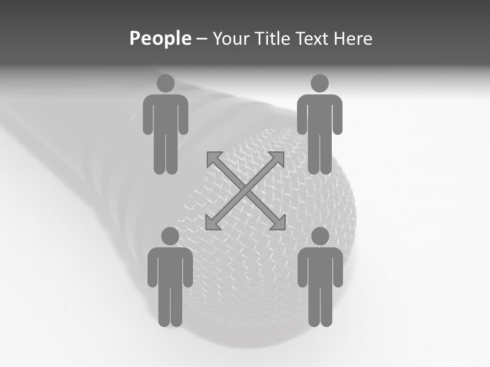 Over White Hold Wire PowerPoint Template