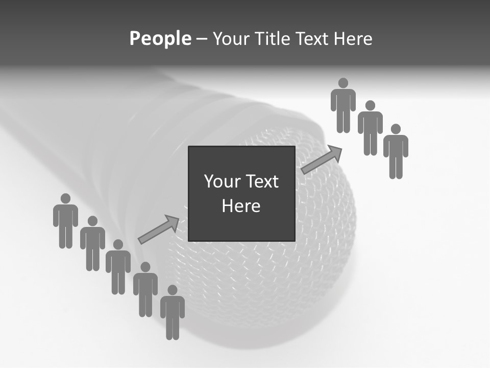 Over White Hold Wire PowerPoint Template