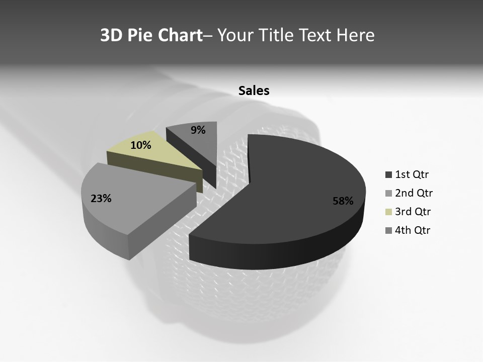 Over White Hold Wire PowerPoint Template