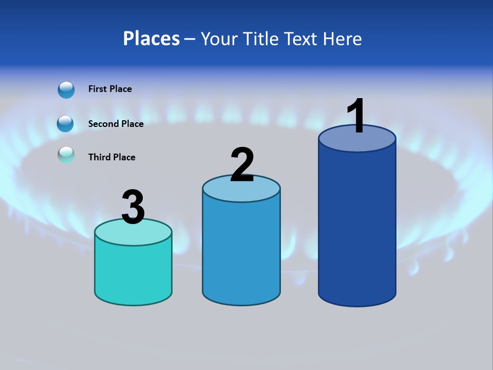 Flamme Inflation Feu PowerPoint Template