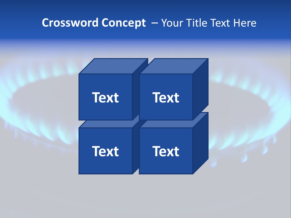 Flamme Inflation Feu PowerPoint Template