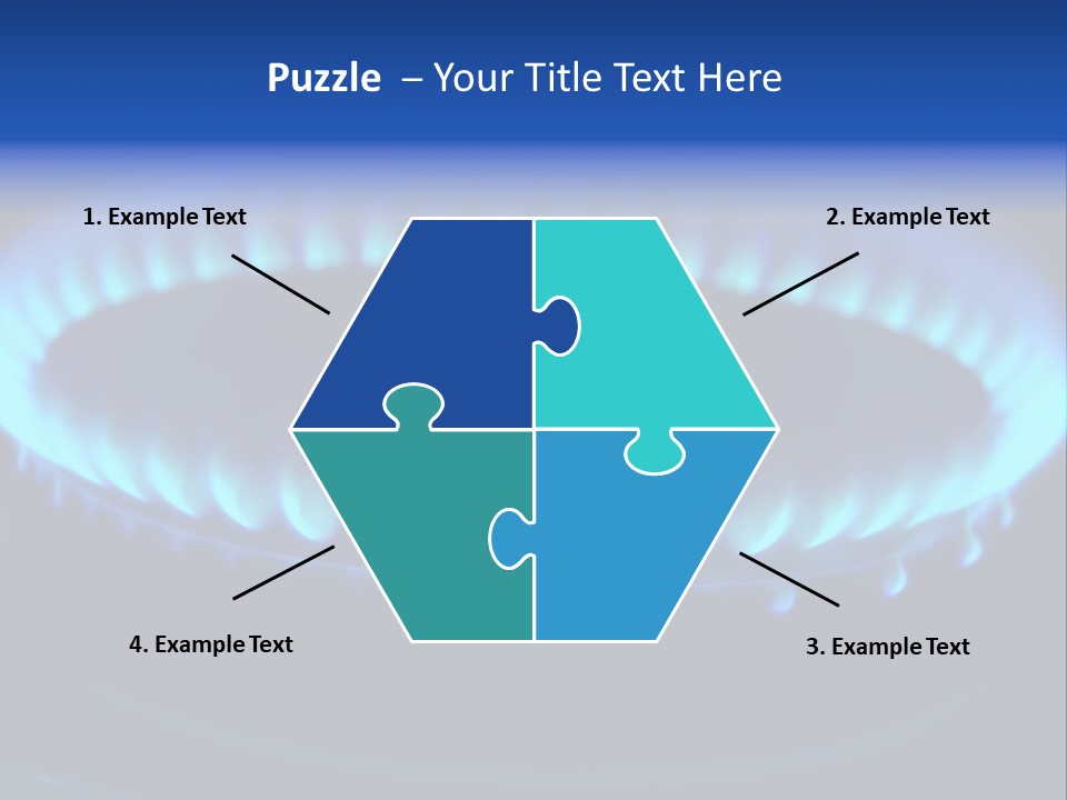 Flamme Inflation Feu PowerPoint Template