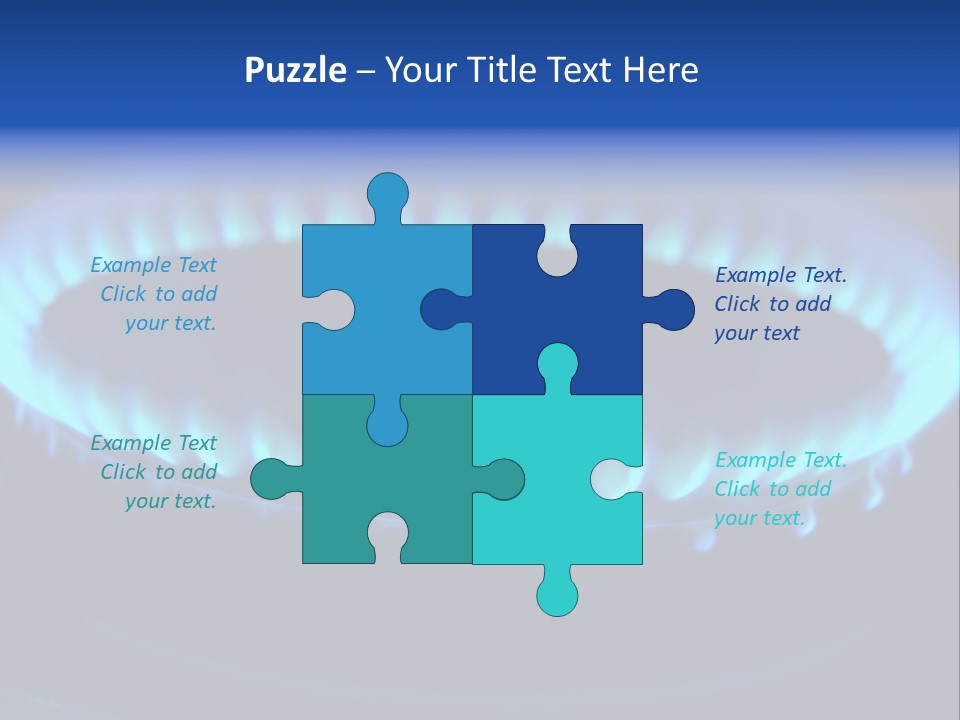 Flamme Inflation Feu PowerPoint Template