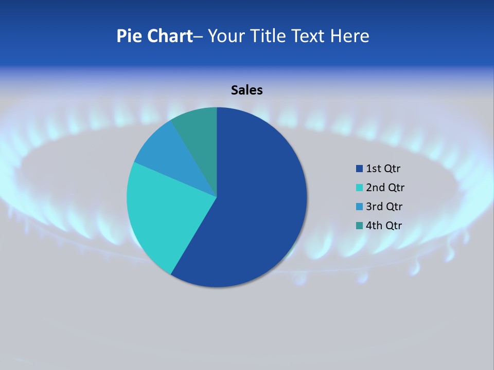 Flamme Inflation Feu PowerPoint Template