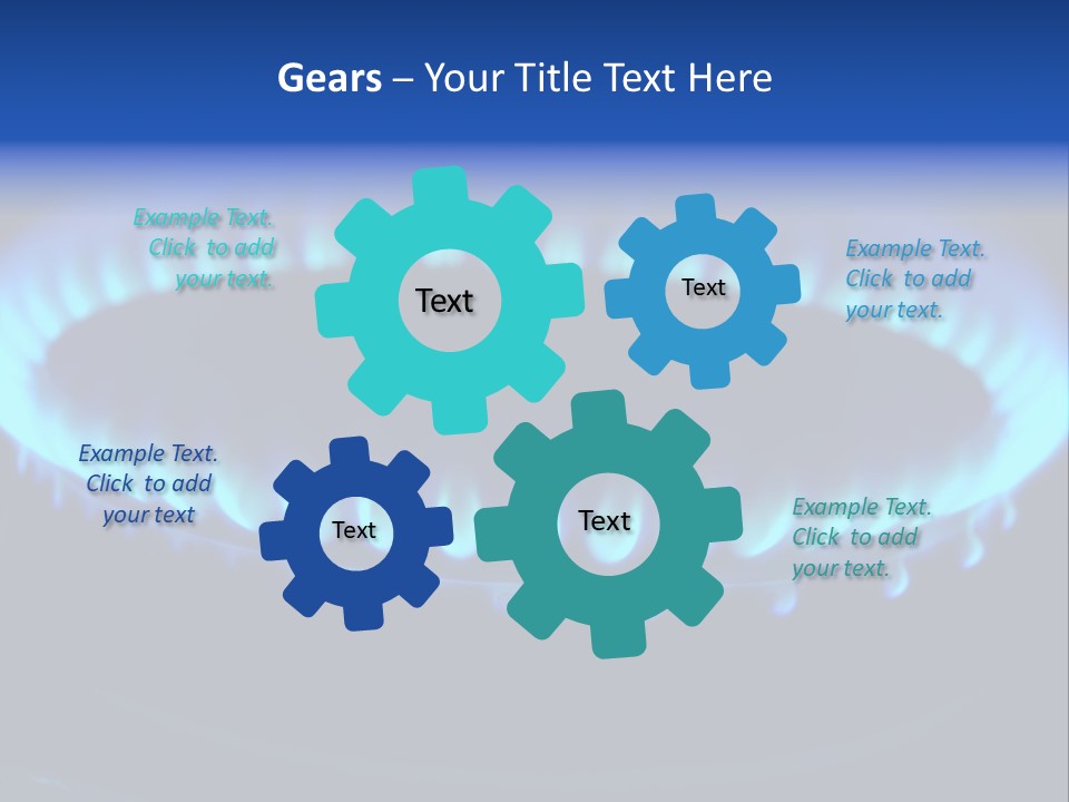 Flamme Inflation Feu PowerPoint Template
