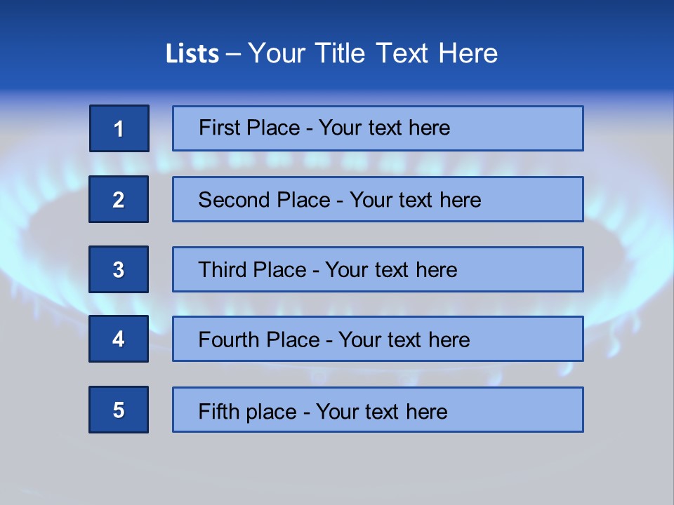 Flamme Inflation Feu PowerPoint Template