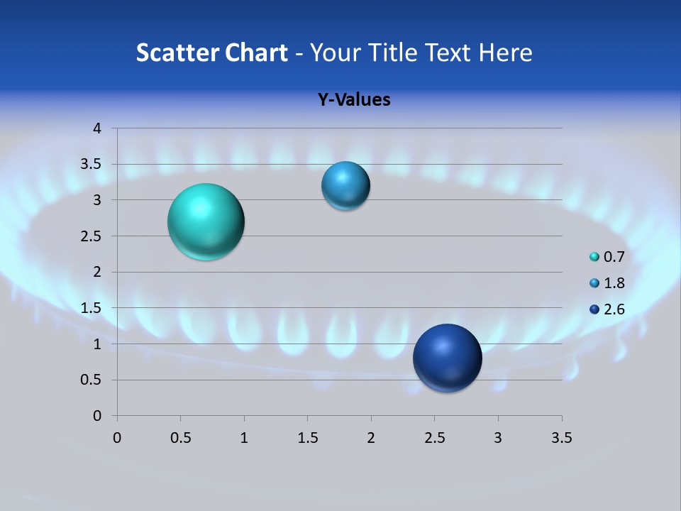 Flamme Inflation Feu PowerPoint Template