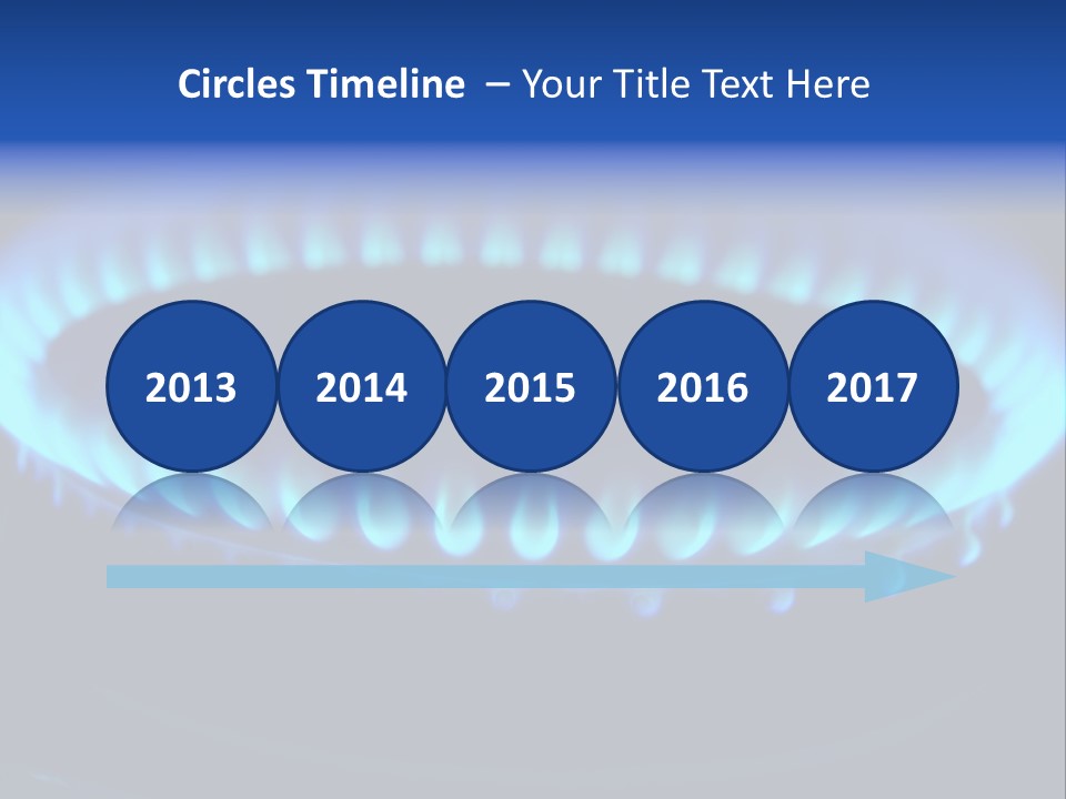 Flamme Inflation Feu PowerPoint Template