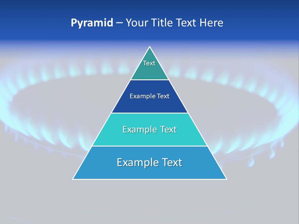 Flamme Inflation Feu PowerPoint Template