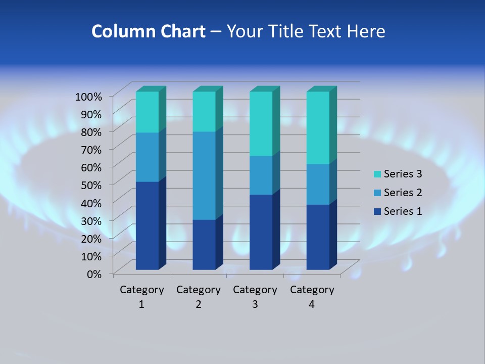 Flamme Inflation Feu PowerPoint Template