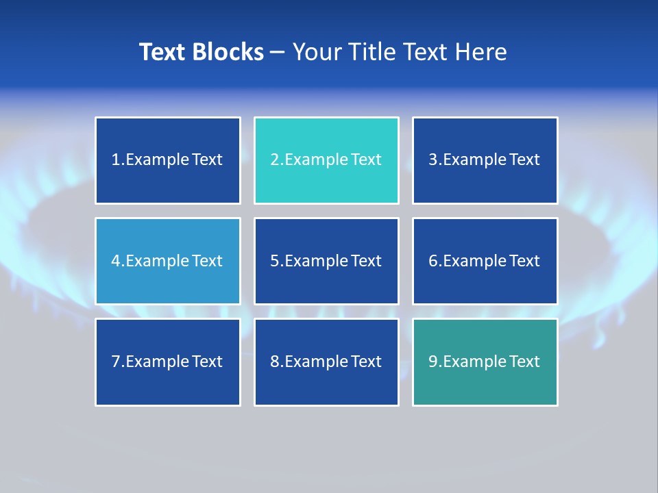 Flamme Inflation Feu PowerPoint Template