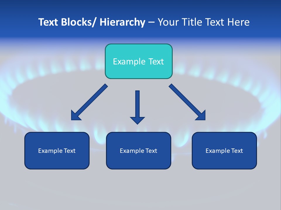 Flamme Inflation Feu PowerPoint Template