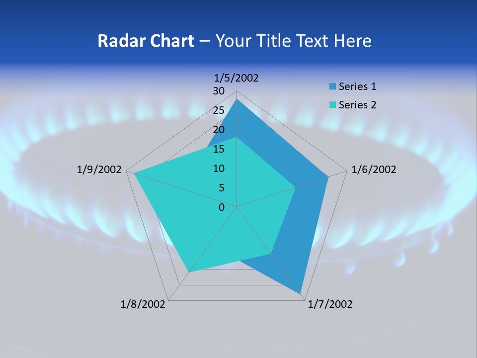 Flamme Inflation Feu PowerPoint Template