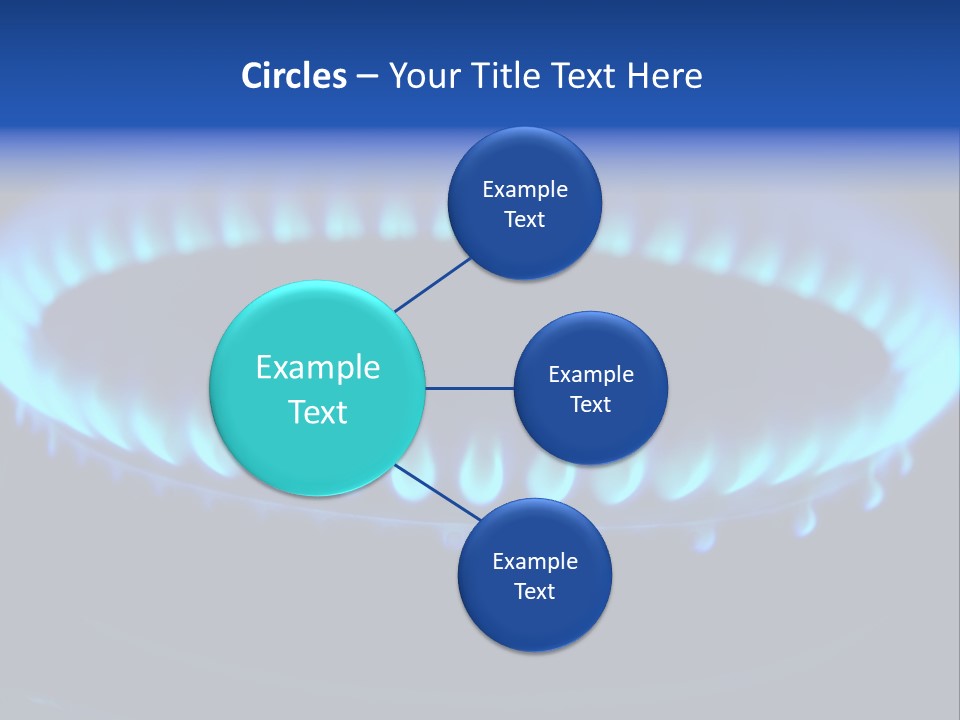 Flamme Inflation Feu PowerPoint Template