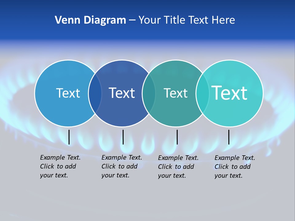 Flamme Inflation Feu PowerPoint Template