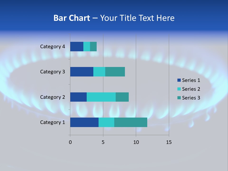 Flamme Inflation Feu PowerPoint Template