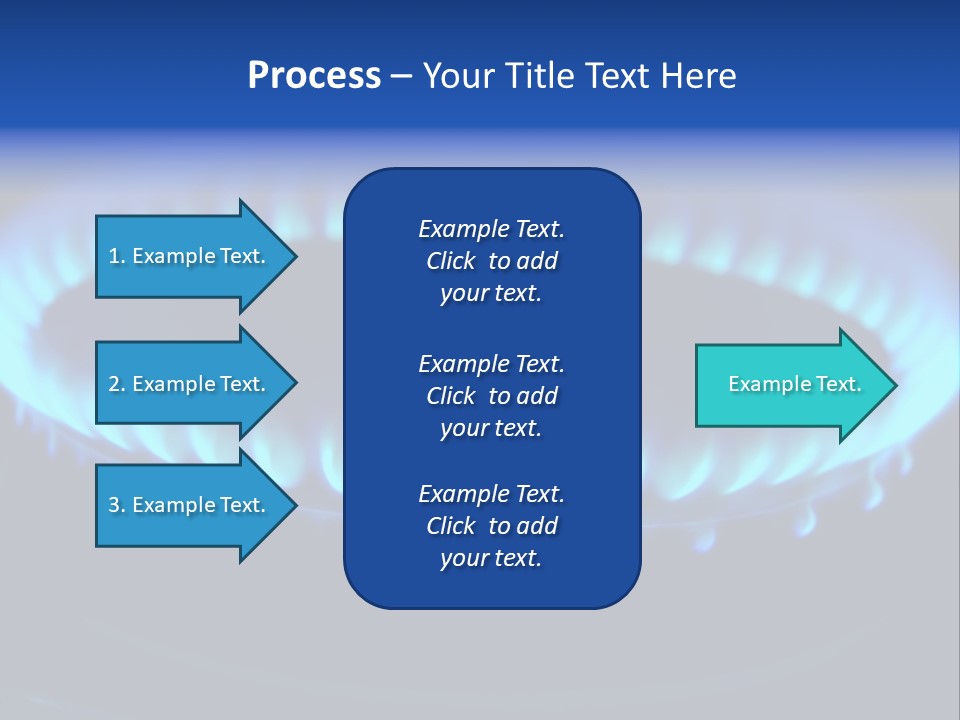 Flamme Inflation Feu PowerPoint Template
