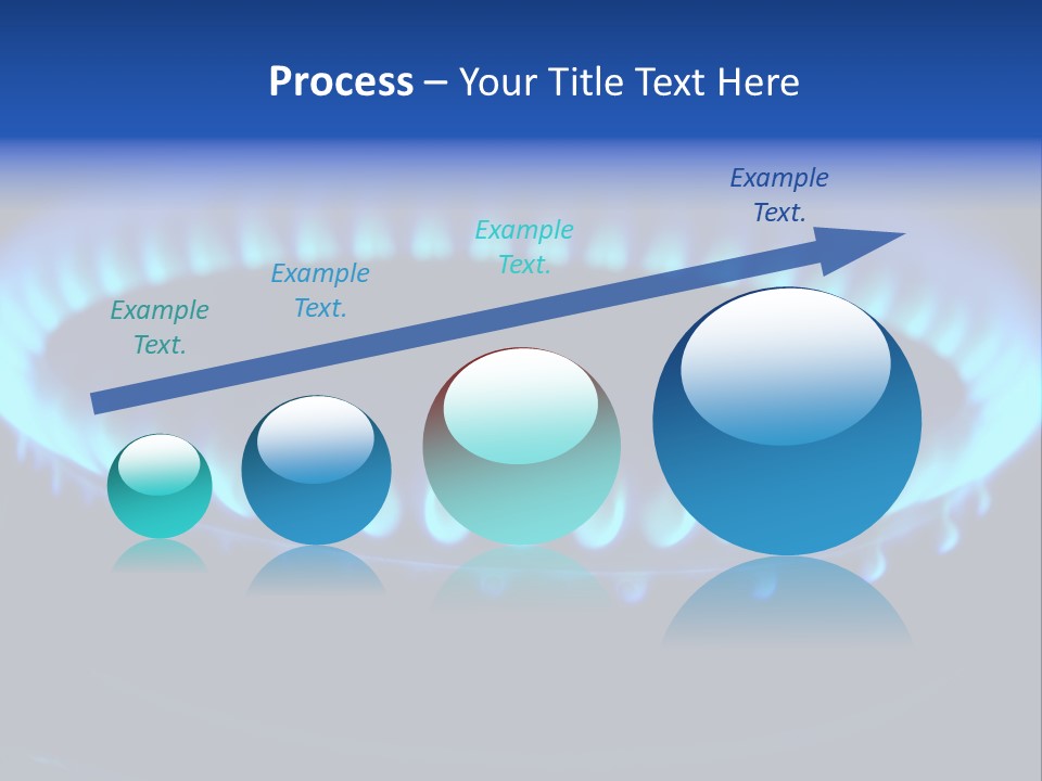 Flamme Inflation Feu PowerPoint Template