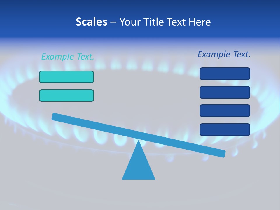 Flamme Inflation Feu PowerPoint Template