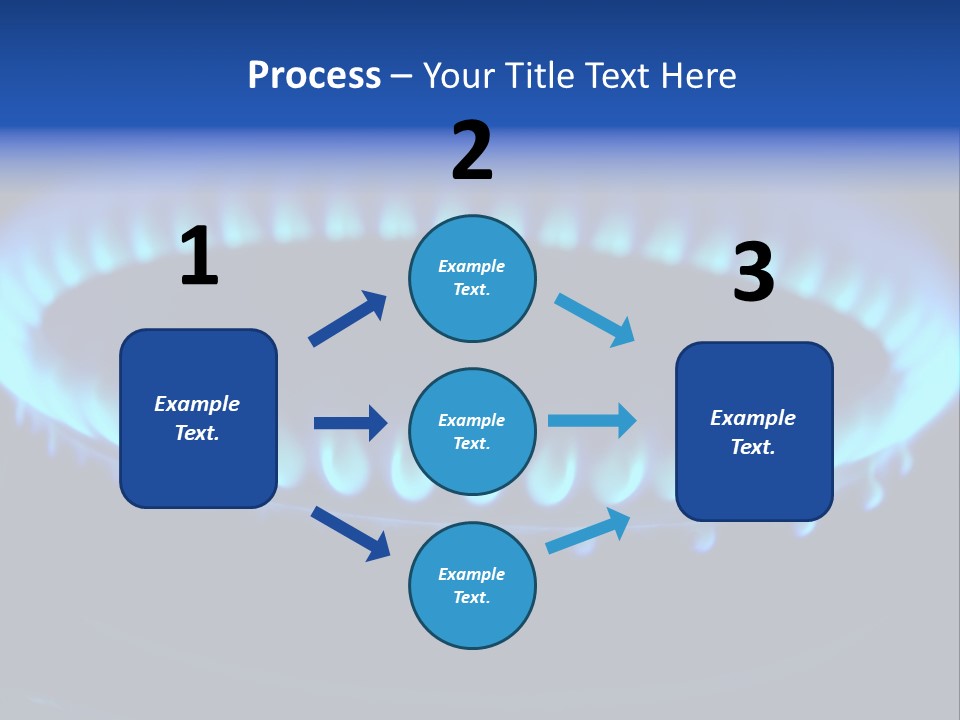 Flamme Inflation Feu PowerPoint Template