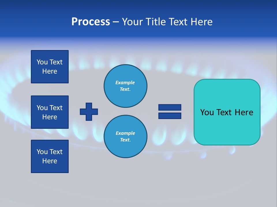 Flamme Inflation Feu PowerPoint Template