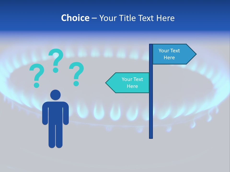 Flamme Inflation Feu PowerPoint Template