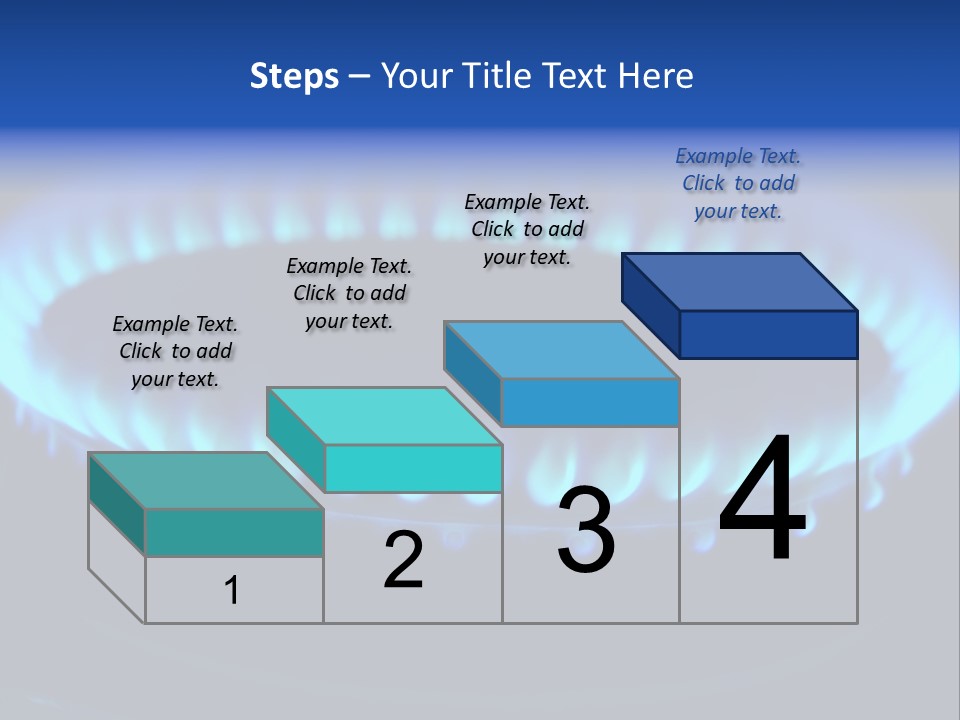 Flamme Inflation Feu PowerPoint Template