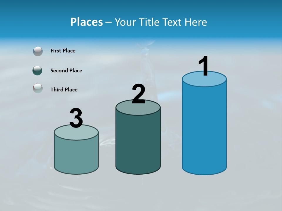 Welligkeit Natur Ase PowerPoint Template