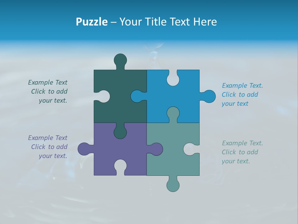 Welligkeit Natur Ase PowerPoint Template