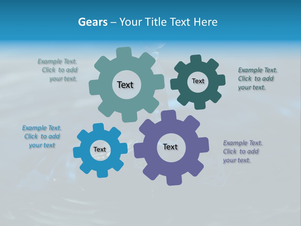 Welligkeit Natur Ase PowerPoint Template