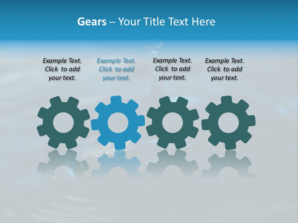 Welligkeit Natur Ase PowerPoint Template