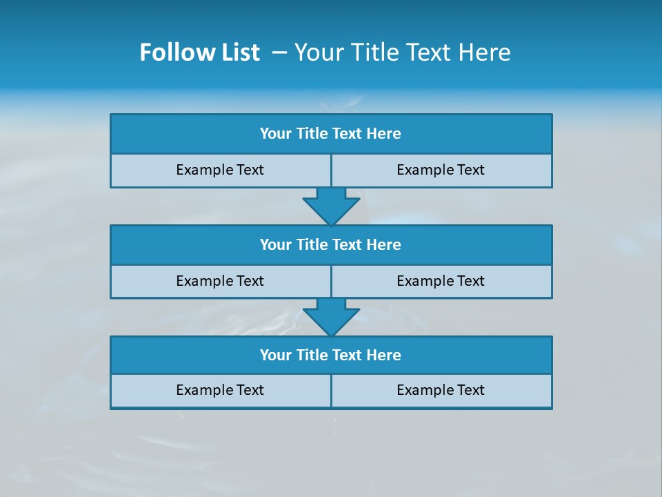 Welligkeit Natur Ase PowerPoint Template