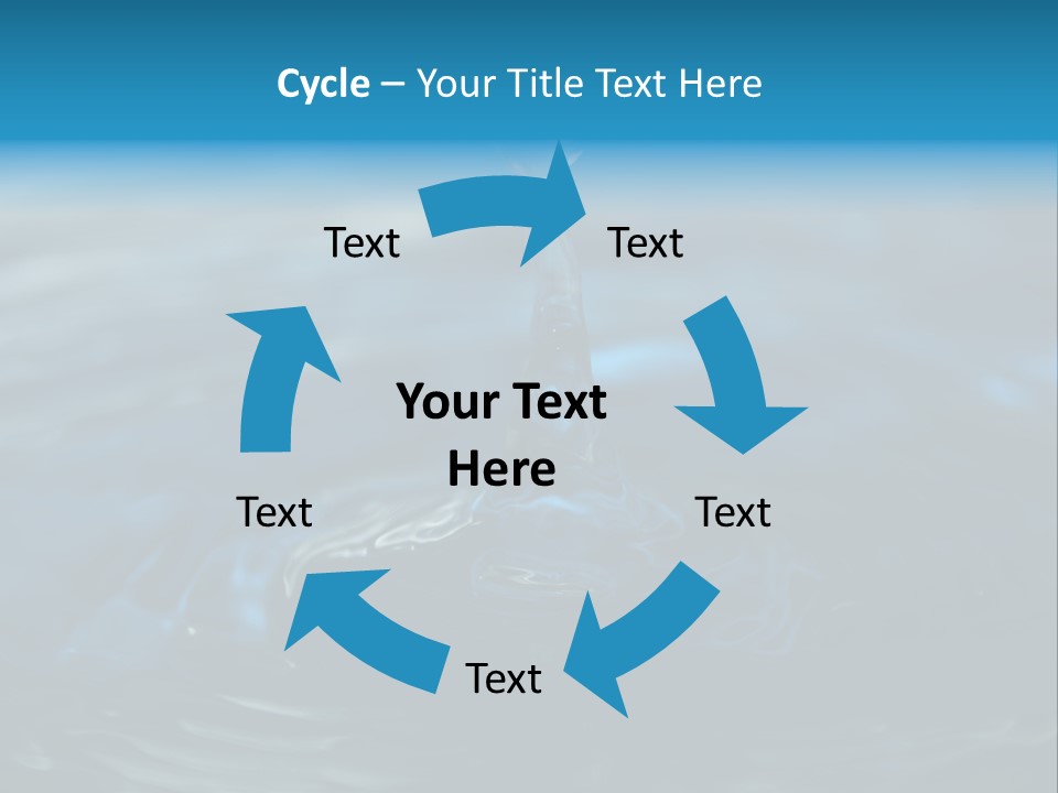 Welligkeit Natur Ase PowerPoint Template