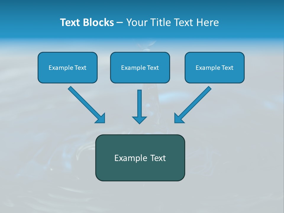 Welligkeit Natur Ase PowerPoint Template