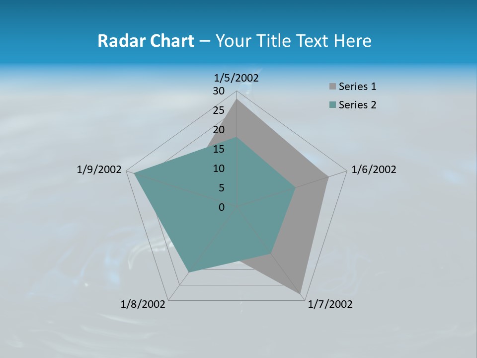 Welligkeit Natur Ase PowerPoint Template