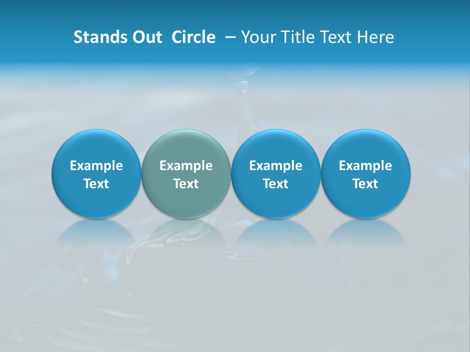 Welligkeit Natur Ase PowerPoint Template