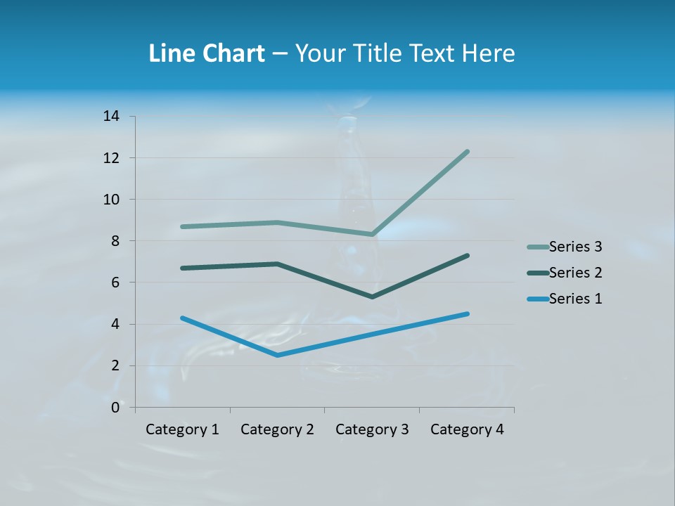 Welligkeit Natur Ase PowerPoint Template