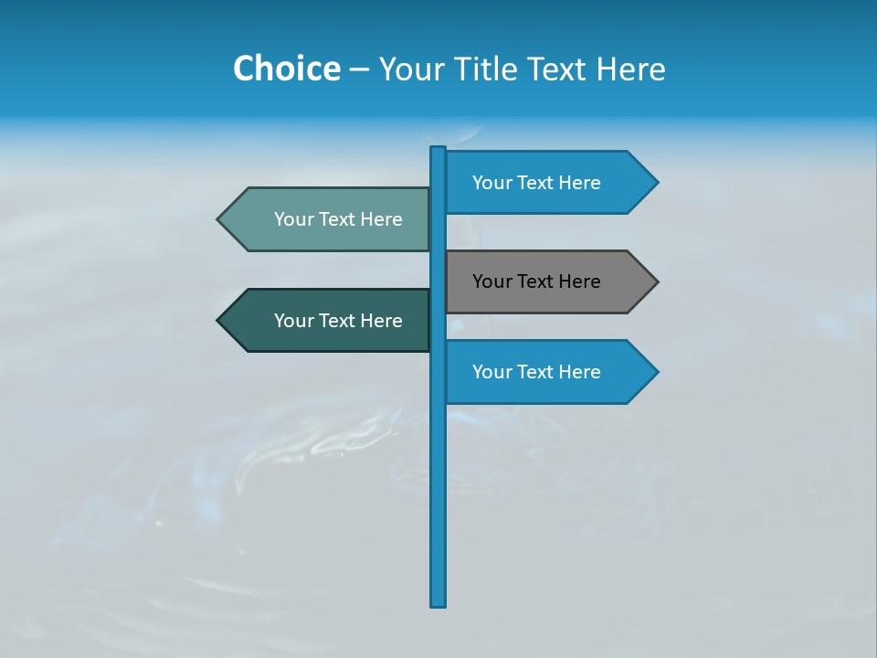 Welligkeit Natur Ase PowerPoint Template