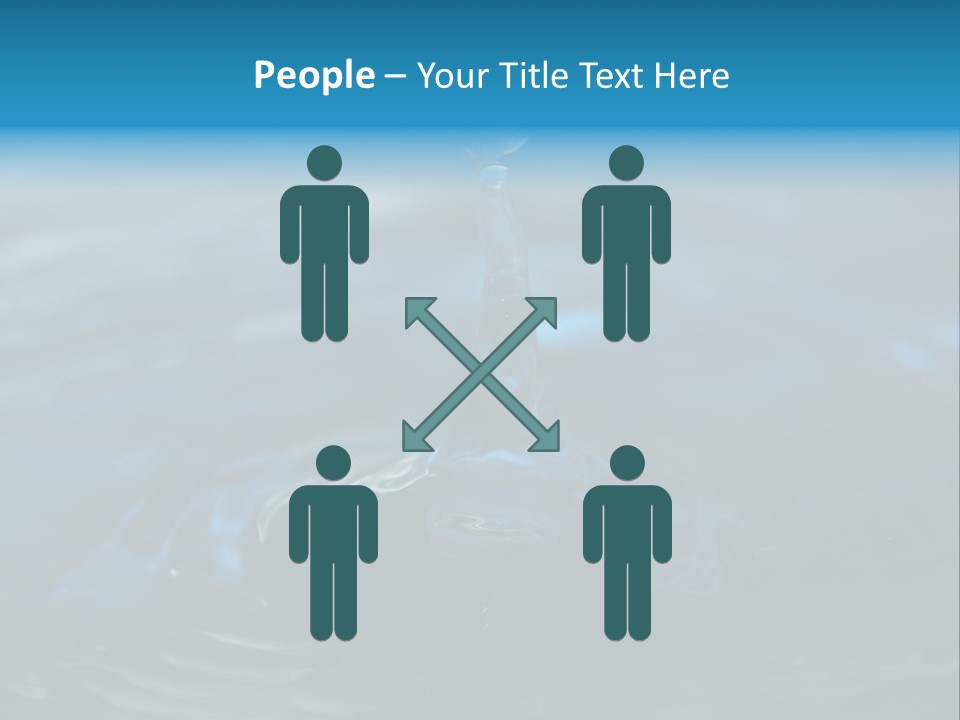 Welligkeit Natur Ase PowerPoint Template