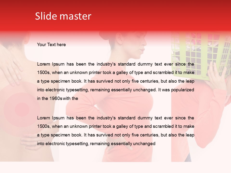 Schwanger Medizin Stress PowerPoint Template